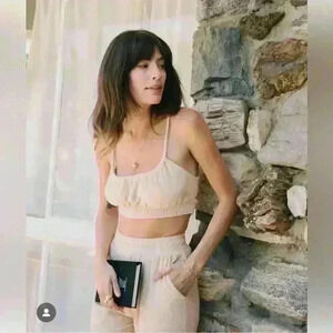 Charlie holiday terry pants